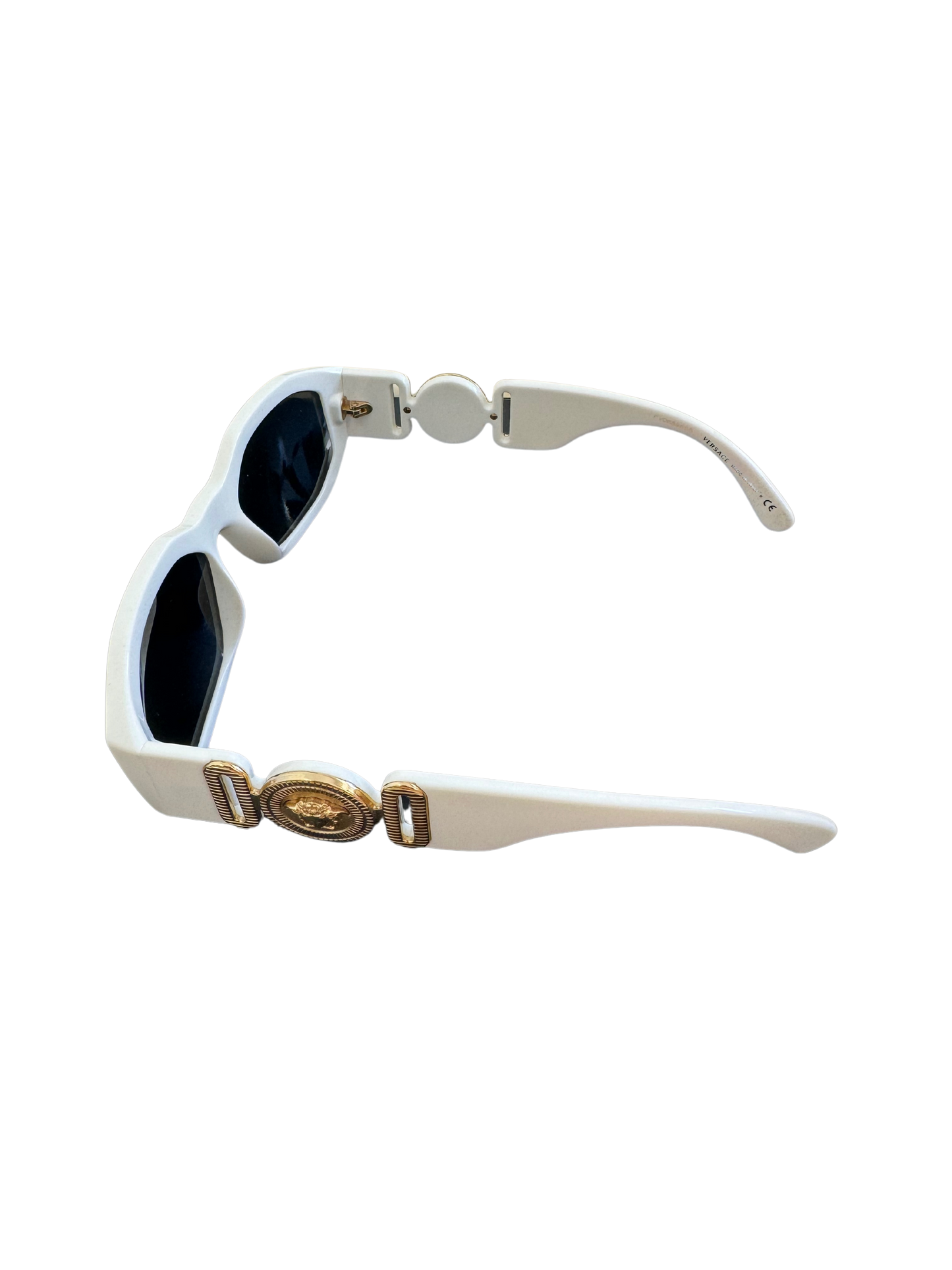 Versace Medusa Biggie Sunglasses - White